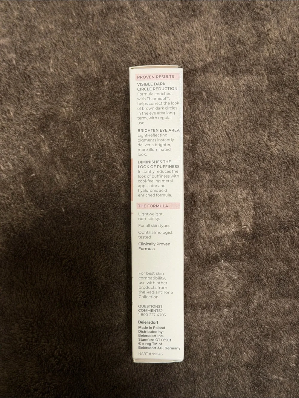 Eucerin Radiant Tone Eye Cream — NEW NEVER USED